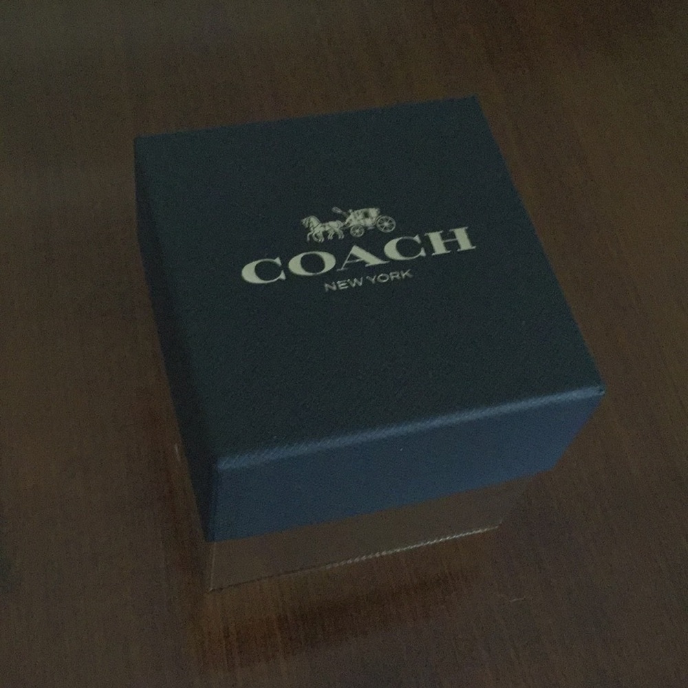 BOXED Coach Signature Silver Bangles - Picture 6 of 8